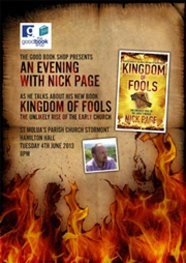 Author Nick Page to visit Belfast 