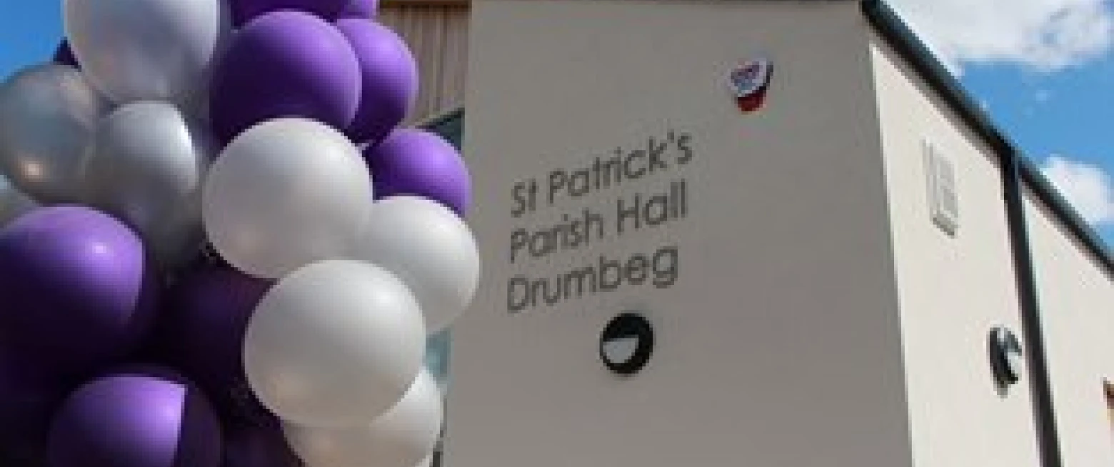 St Patrick’s Parish Hall, Drumbeg is officially opened