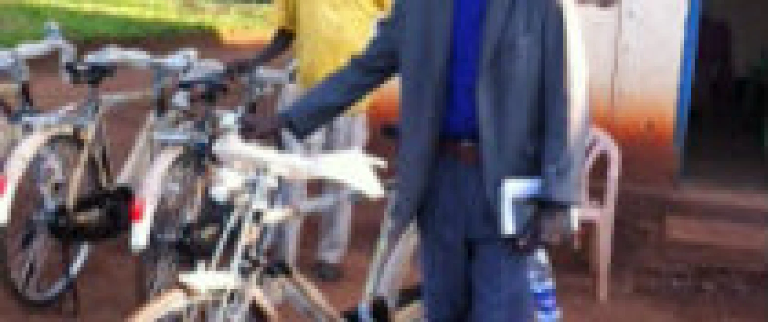 Replacement bicycles for Maridi diocese