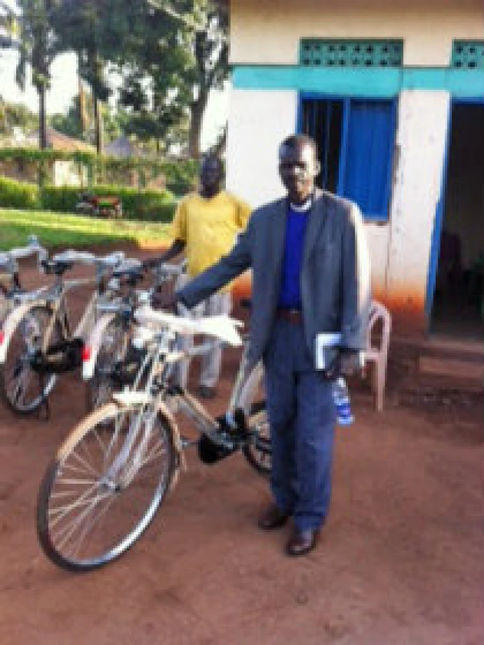 Replacement bicycles for Maridi diocese