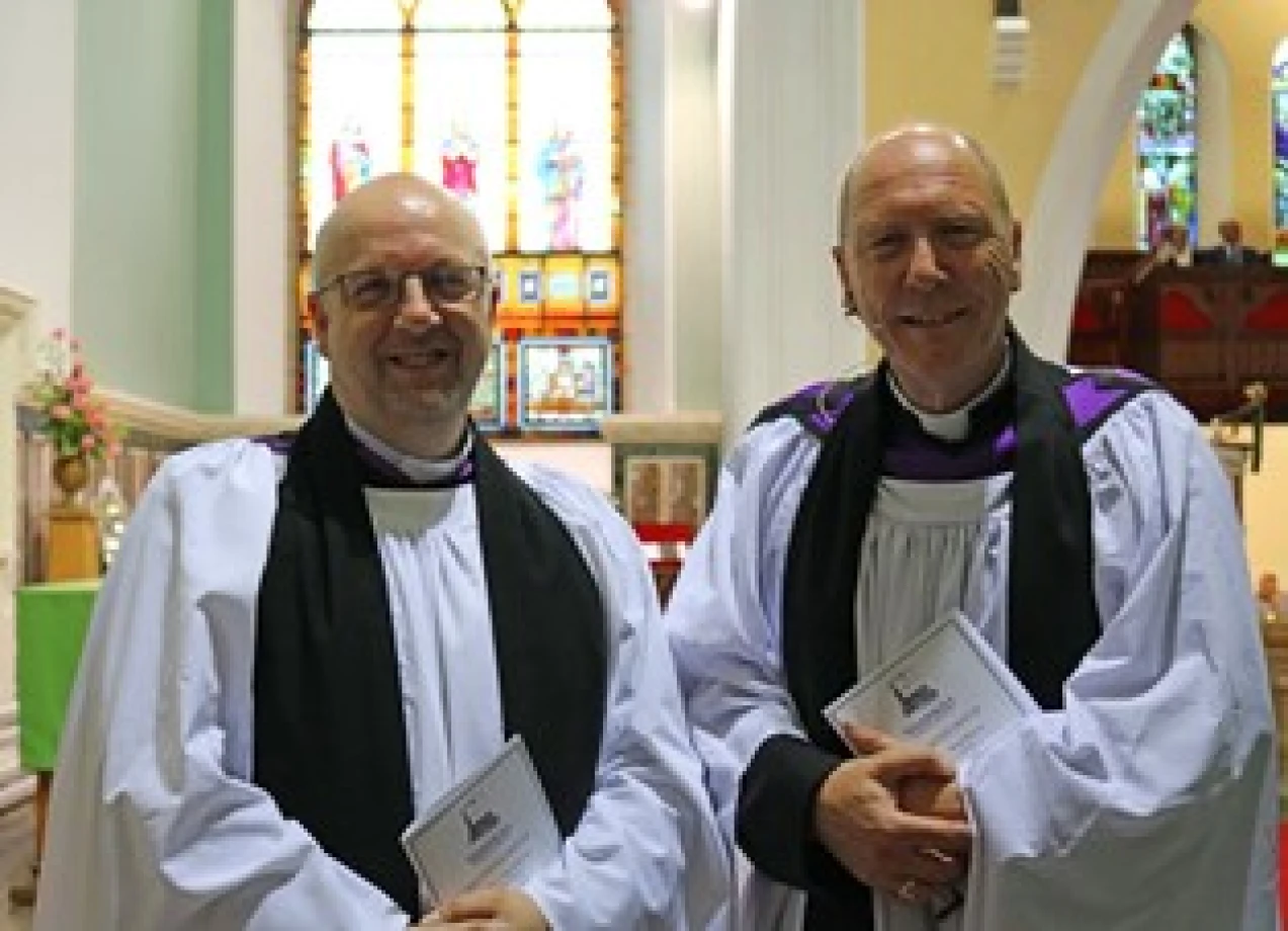 Revd Mark Harvey becomes rector of Shankill Parish, Lurgan