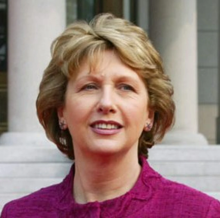 President Mary McAleese visits Down Cathedral