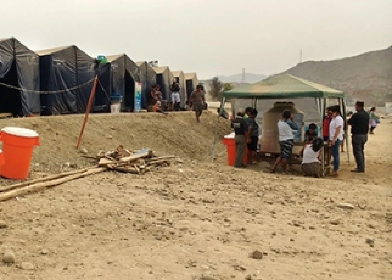 Church to the fore two months after Peruvian flooding 