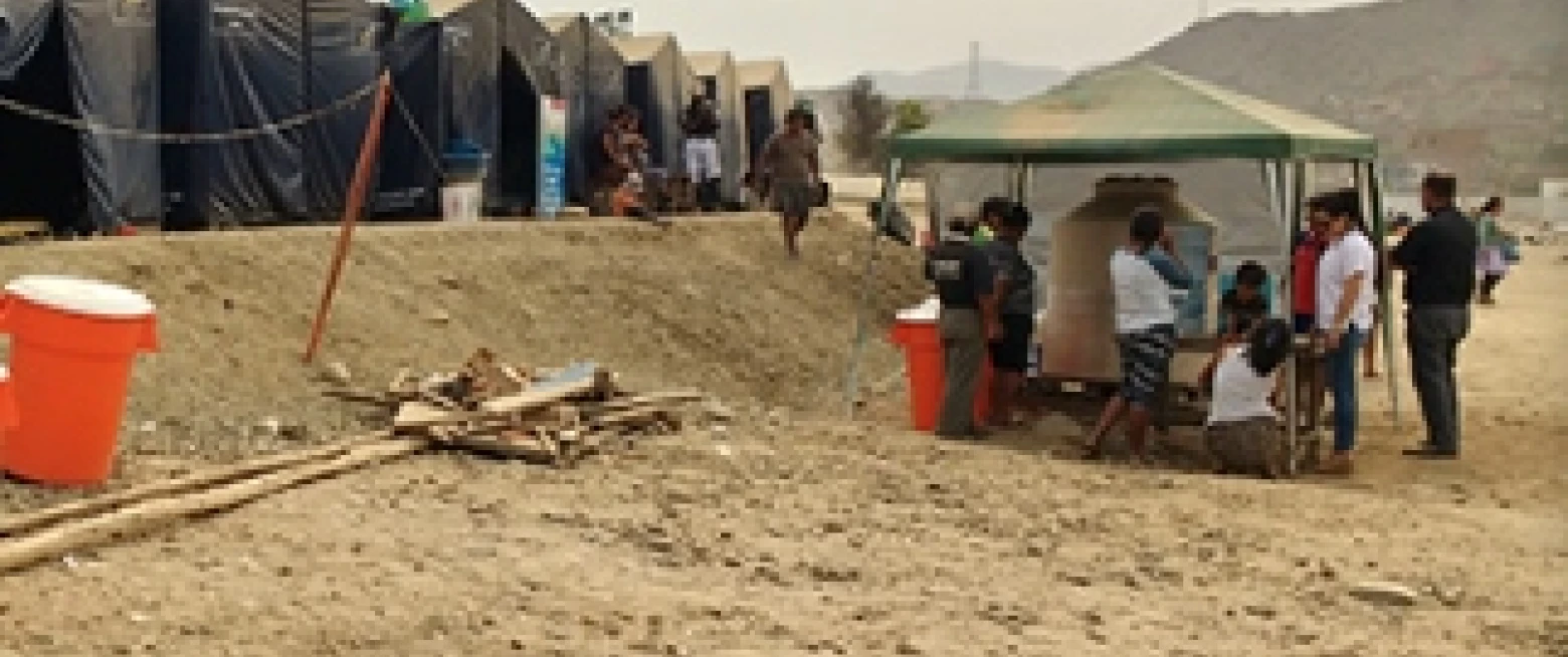 Church to the fore two months after Peruvian flooding 