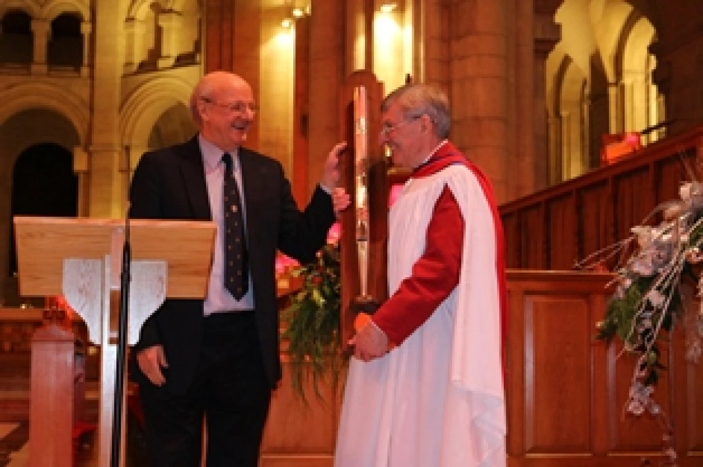 Belfast Cathedral says farewell to organist Ian Barber