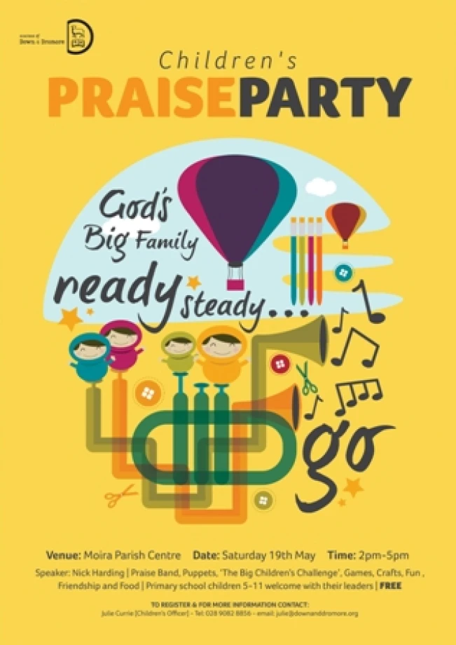 Don’t miss our Children’s Praise Party!