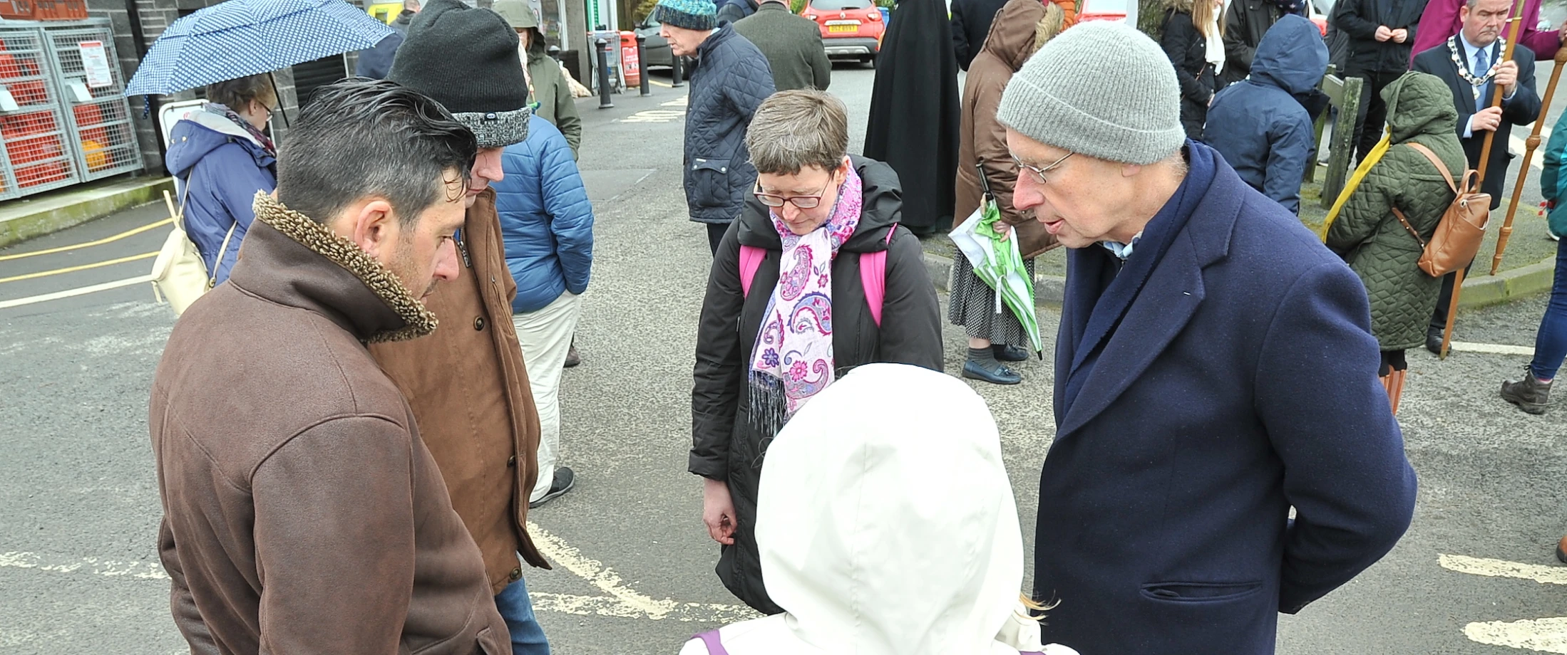 Prayer at the centre on St Patrick’s Day