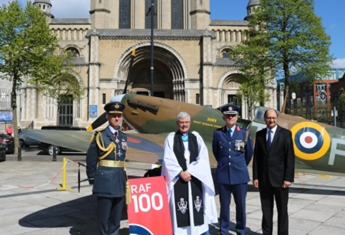 RAF Centenary Service takes place in Belfast Cathedral