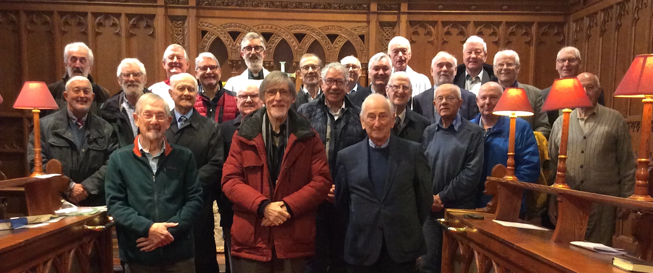 Retired clergy meet in St Columba’s Knock