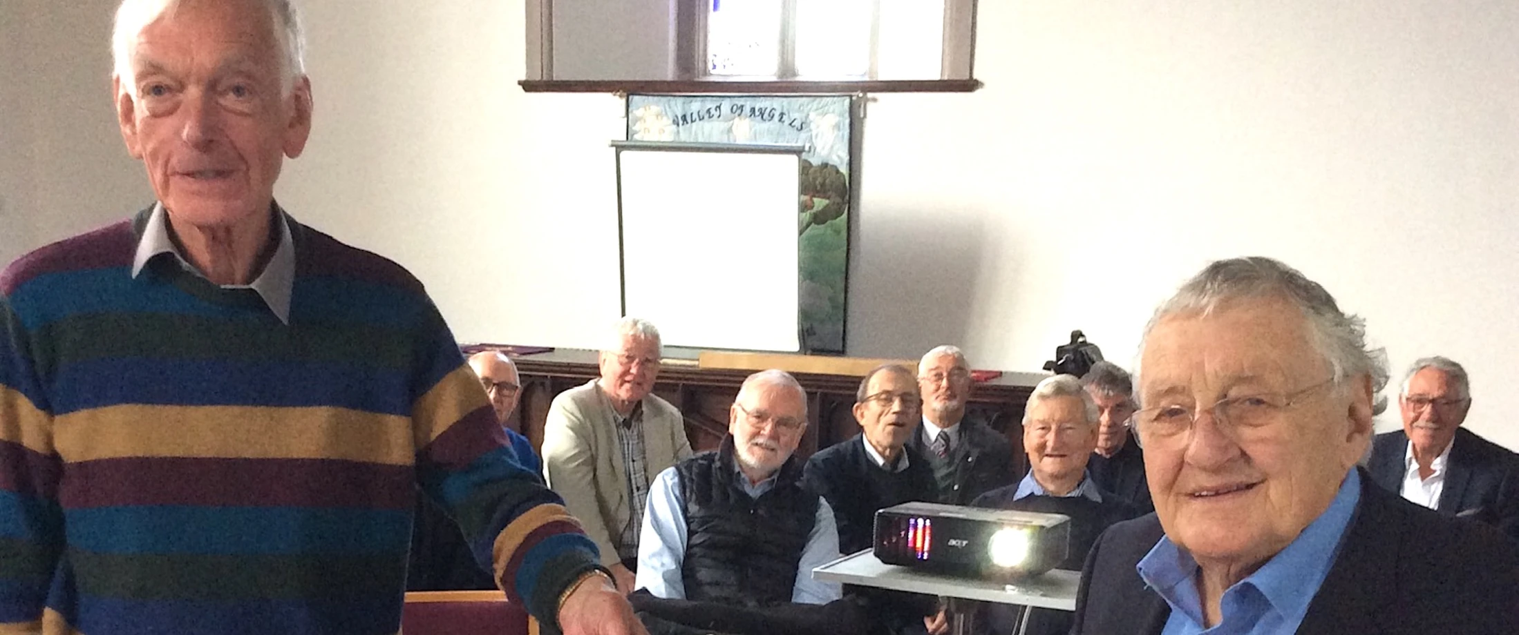 Retired clergy meet in Bangor Abbey