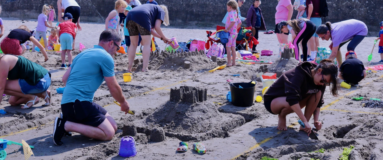 Sandcastles, sunshine and a great community event