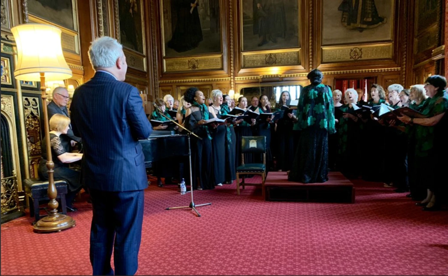Kerygma Choir sing in The Houses of Parliament