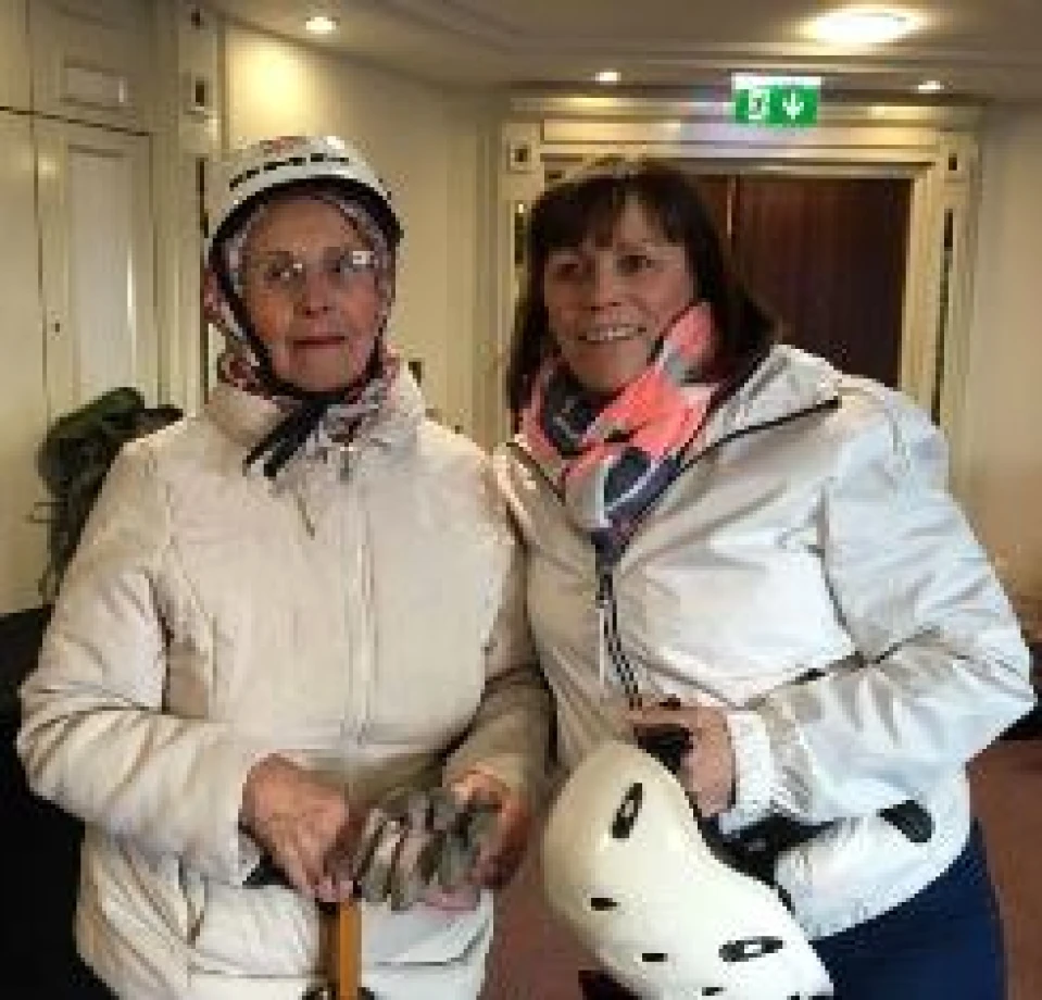 MU’s Sheila Smyth completes an 80th birthday abseil!