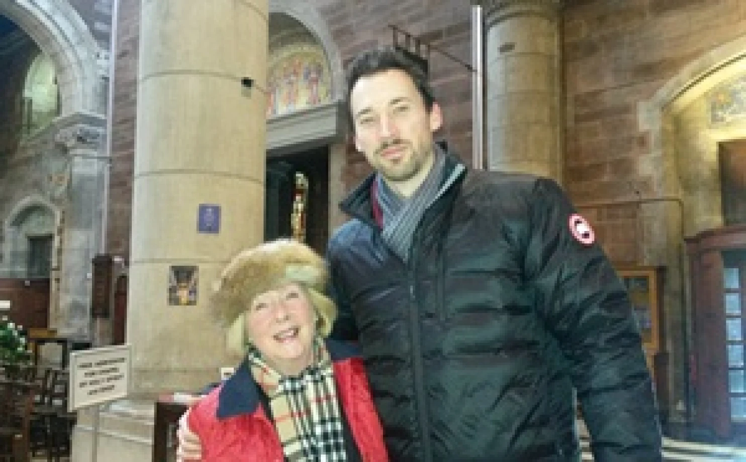 Silent Witness Star takes a tour of Belfast Cathedral