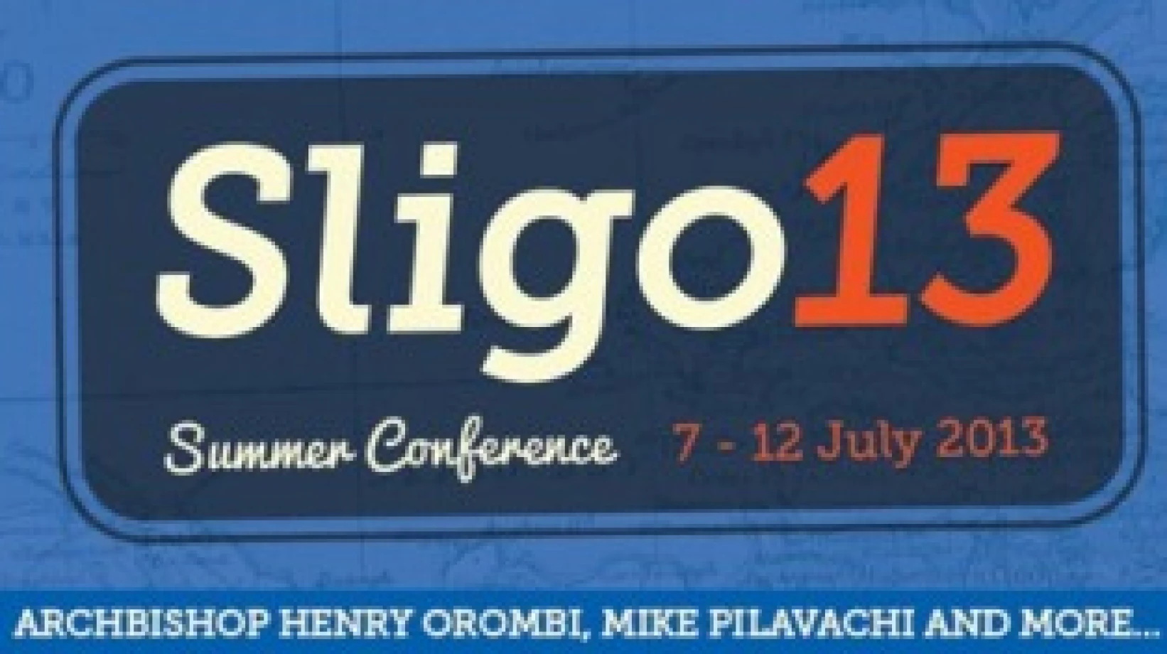 Book Sligo 2013 before the end of November and save 30%