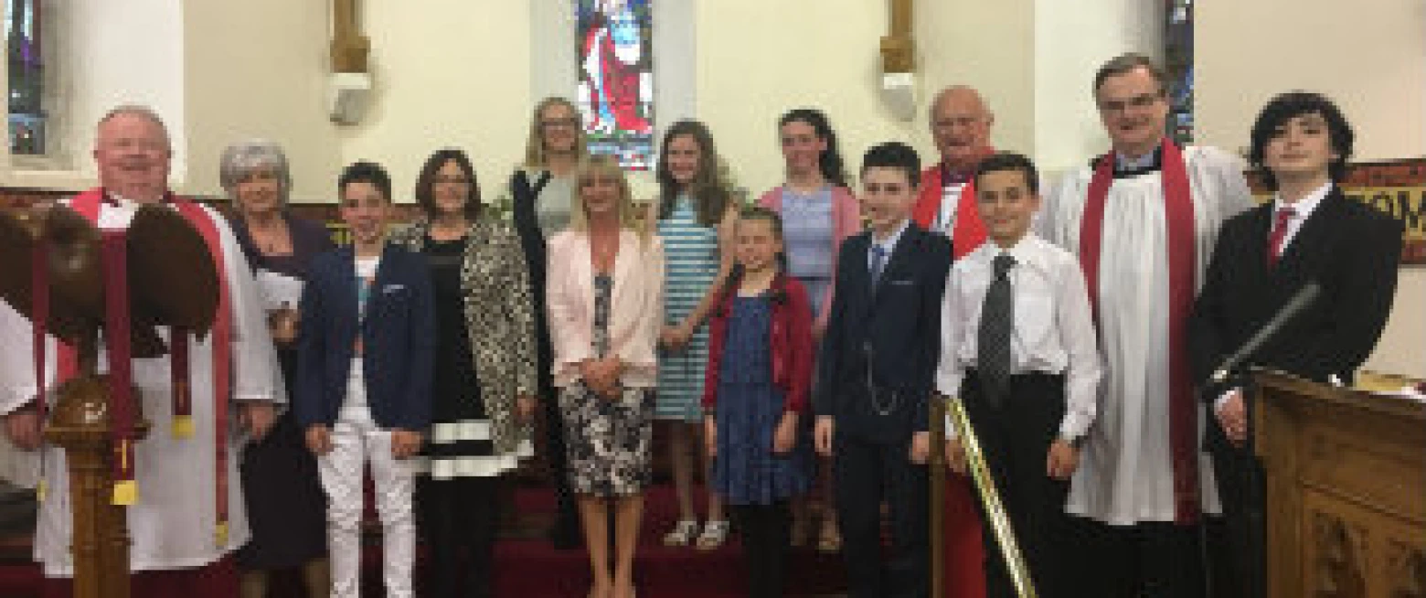 Two Confirmation Services last Sunday with just two more remaining