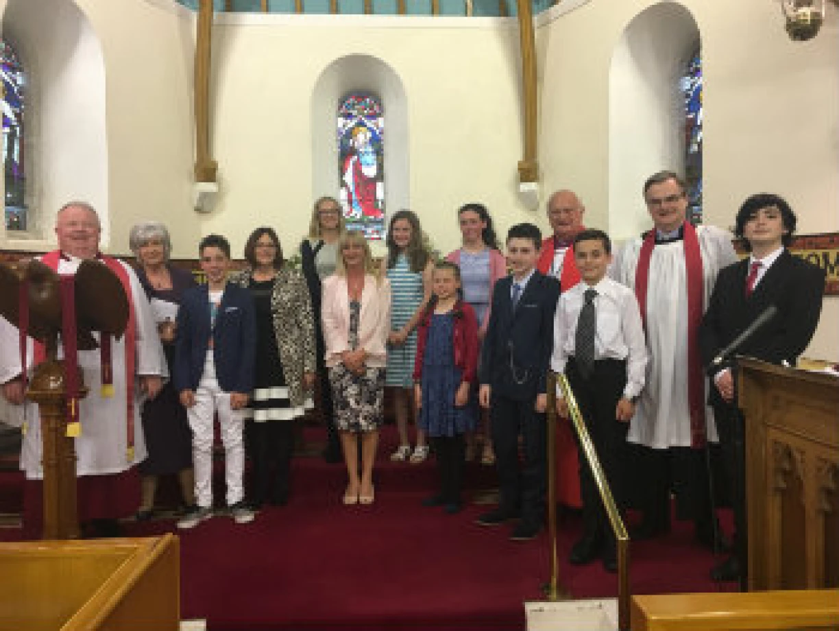 Two Confirmation Services last Sunday with just two more remaining