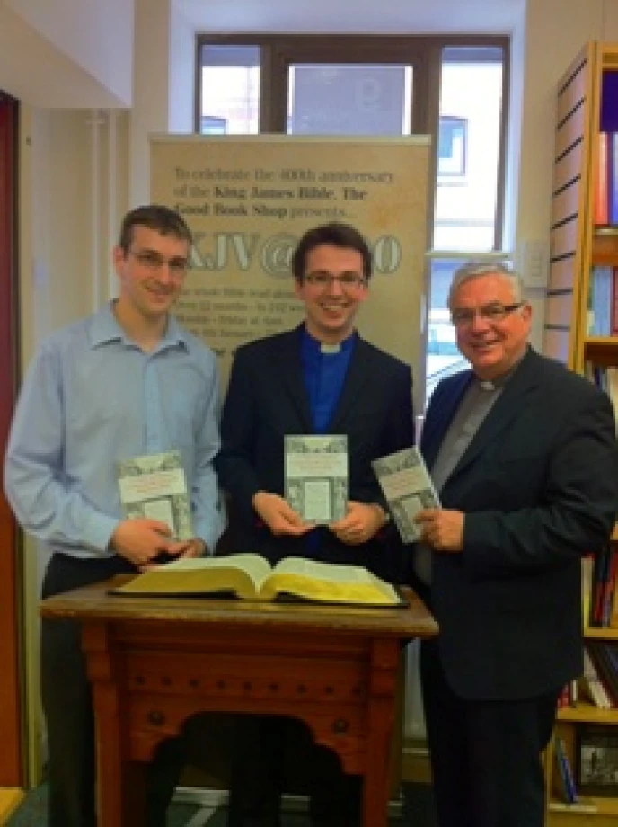Knockbreda curate publishes new book on The King James Bible