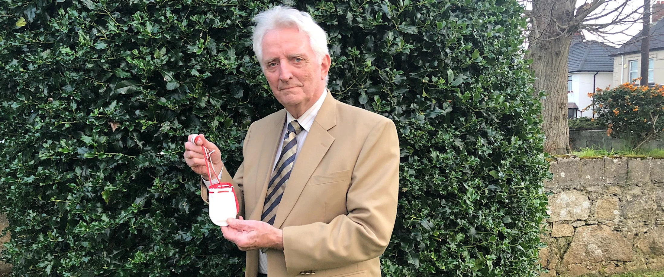 Stanley Tomkins honoured with Maundy money