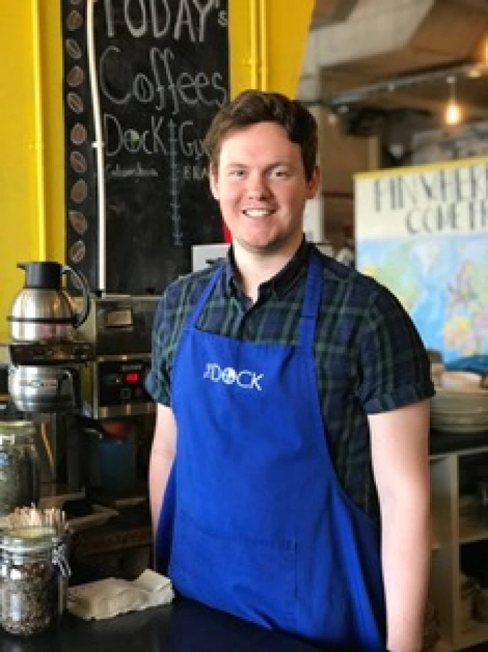 Meet Stephen McIlwaine, manager of The Dock Café  