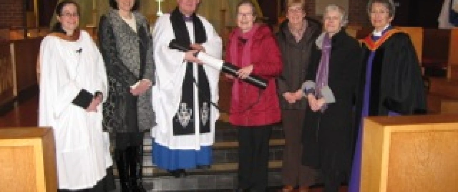 The prayer scroll journeys to Stormont