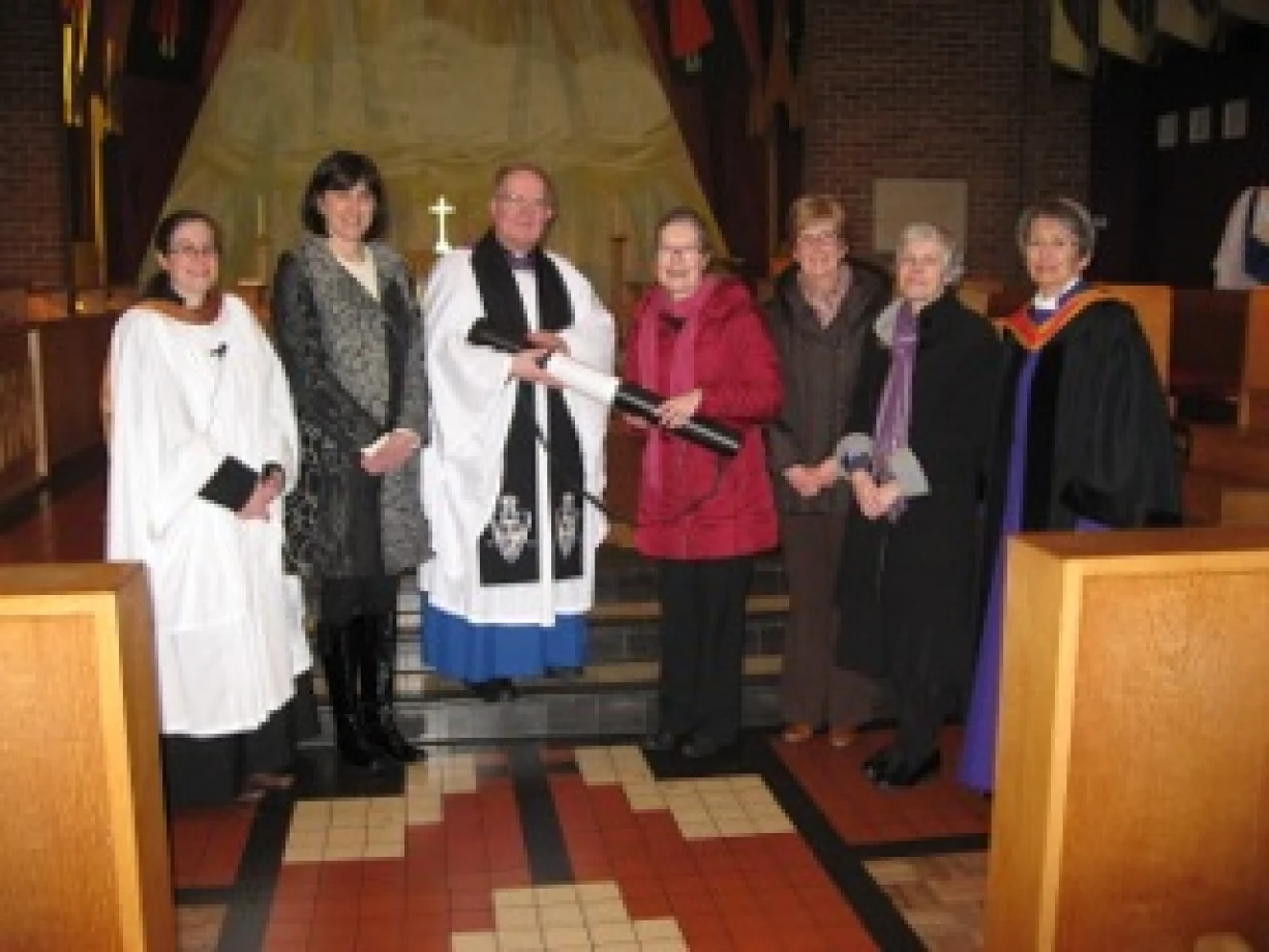 The prayer scroll journeys to Stormont