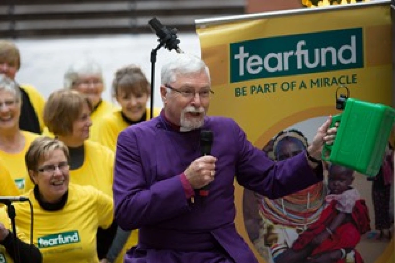 Bishop Harold beats Olympic Athlete in Race!