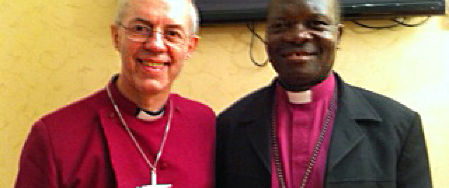 Archbishop Justin Welby brings encouragement to Anglicans in South Sudan