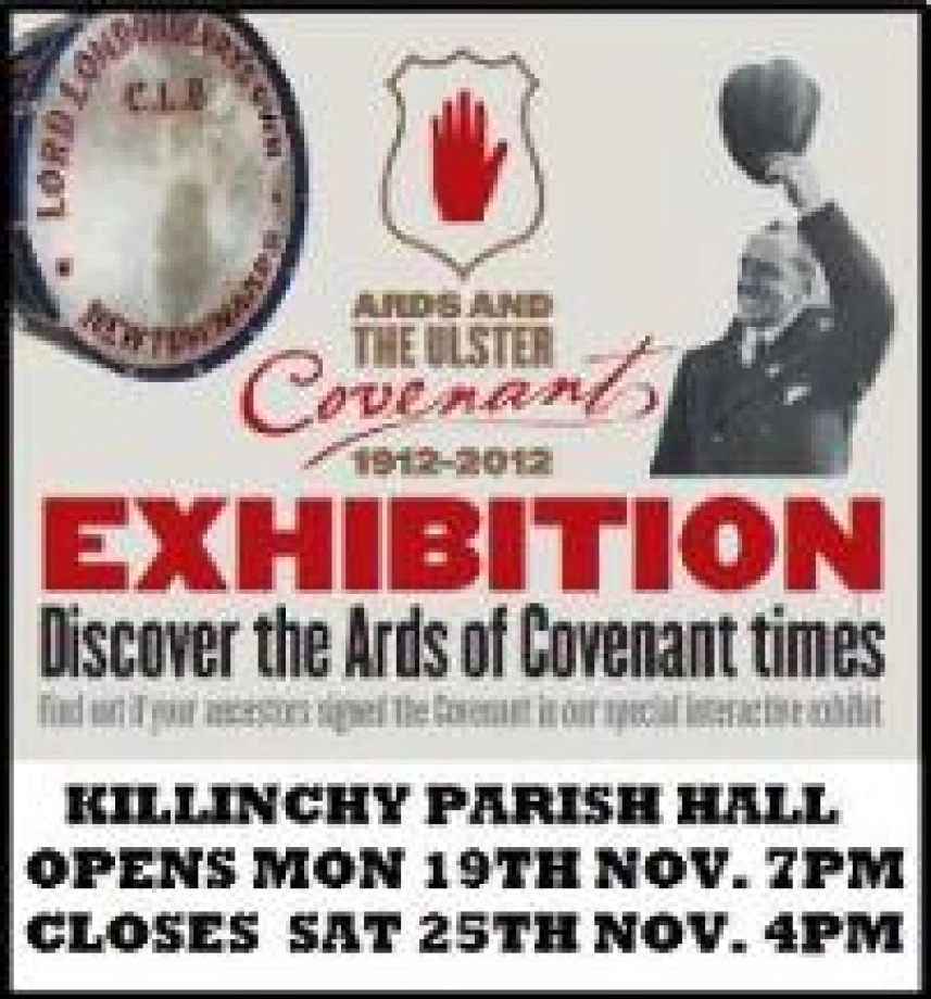 Ulster Covenant Exhibition at Killinchy Parish