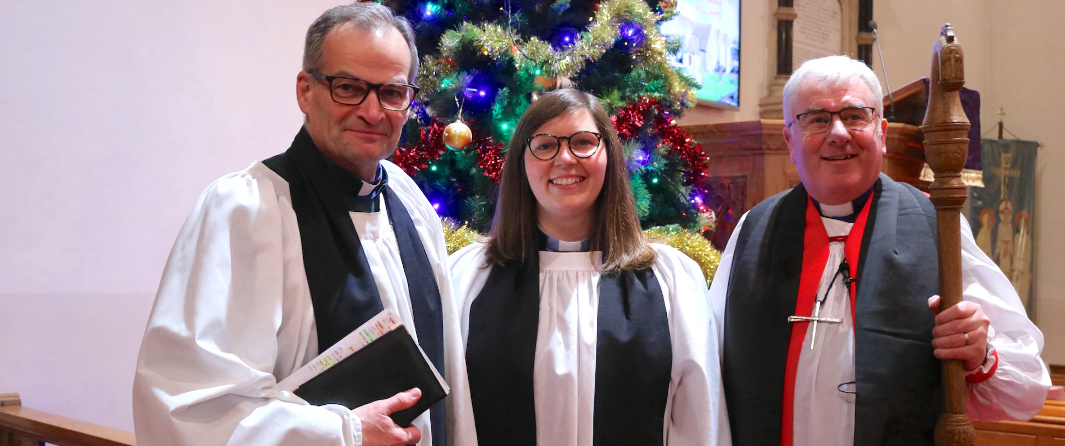 Revd Anna Williams is introduced in Ballynahinch