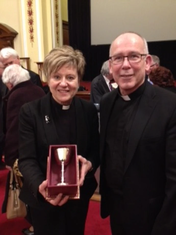 Presentation of Communion Cup to St Anne’s Cathedral