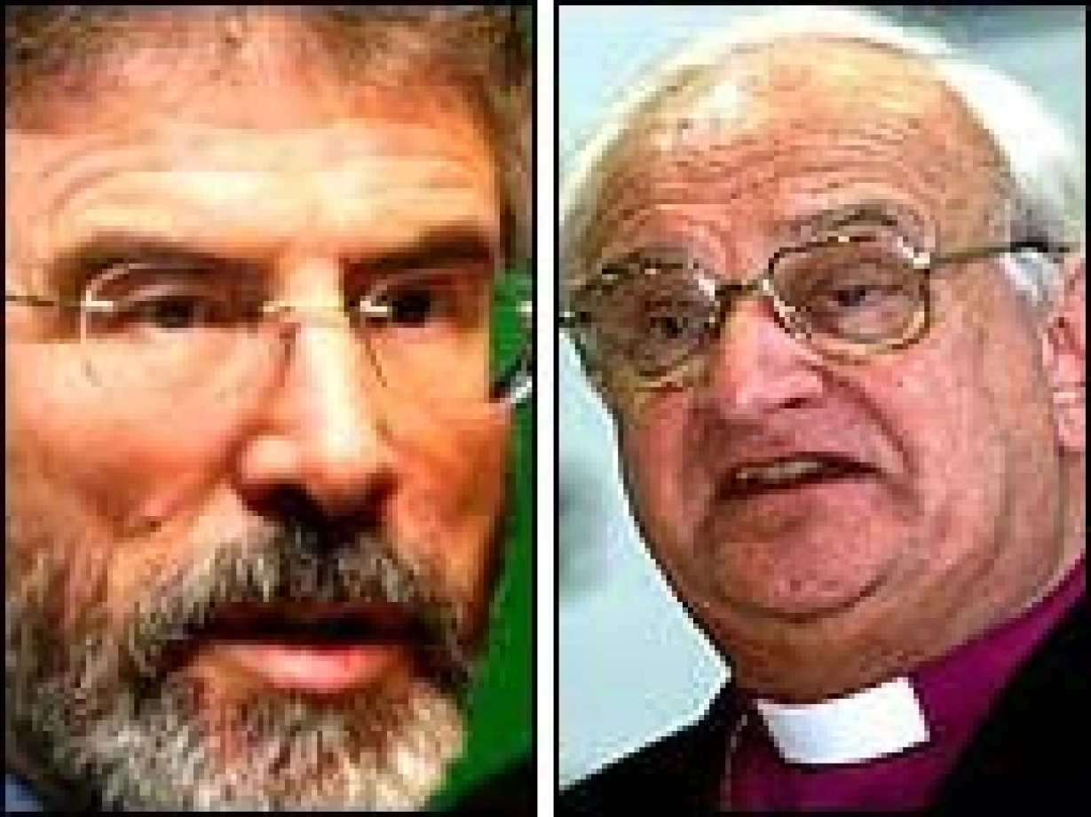 Historic meeting between Bishops and Sinn Fein