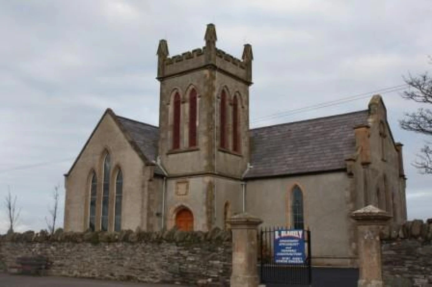 Vandalism at Groomsport Parish Church