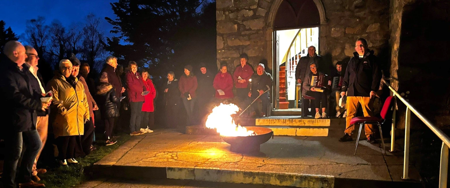 Churches light their beacons