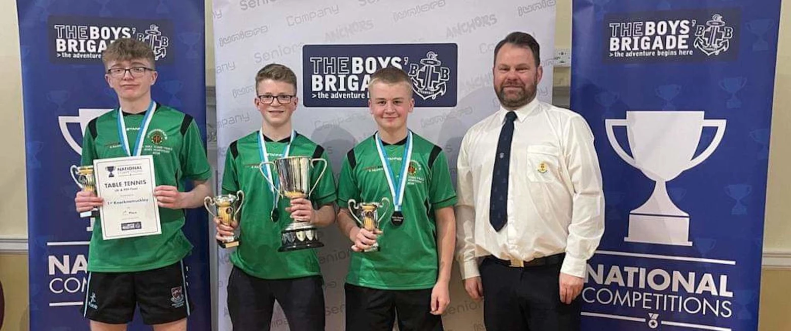 Knocknamuckley Boy’s Brigade are champions!