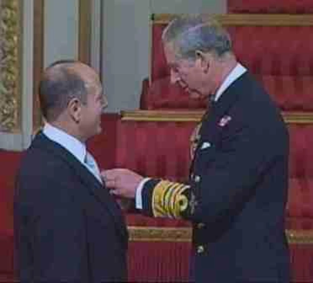 OBE for Dr Michael Paterson