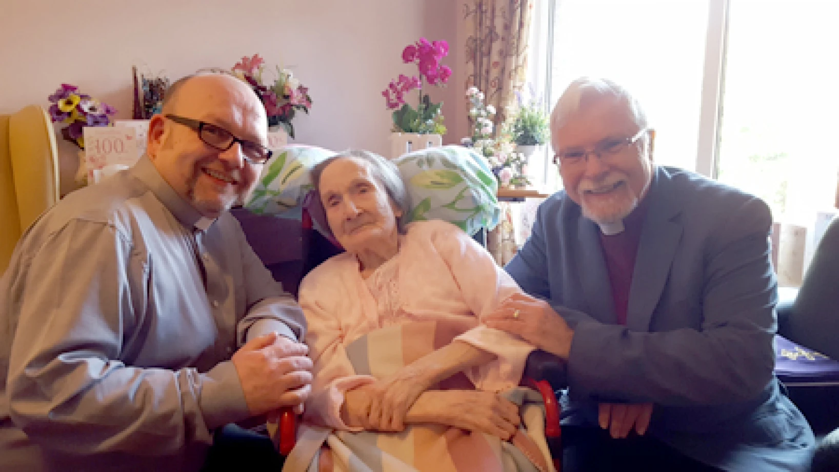 Nora Stewart celebrates her 100th birthday