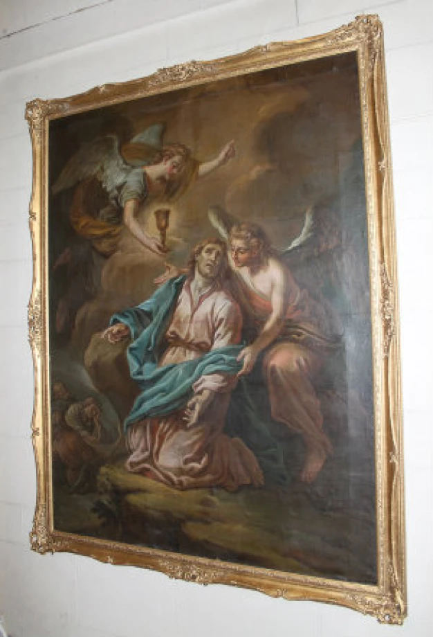 A 17th century painting on display in St Anne’s Cathedral