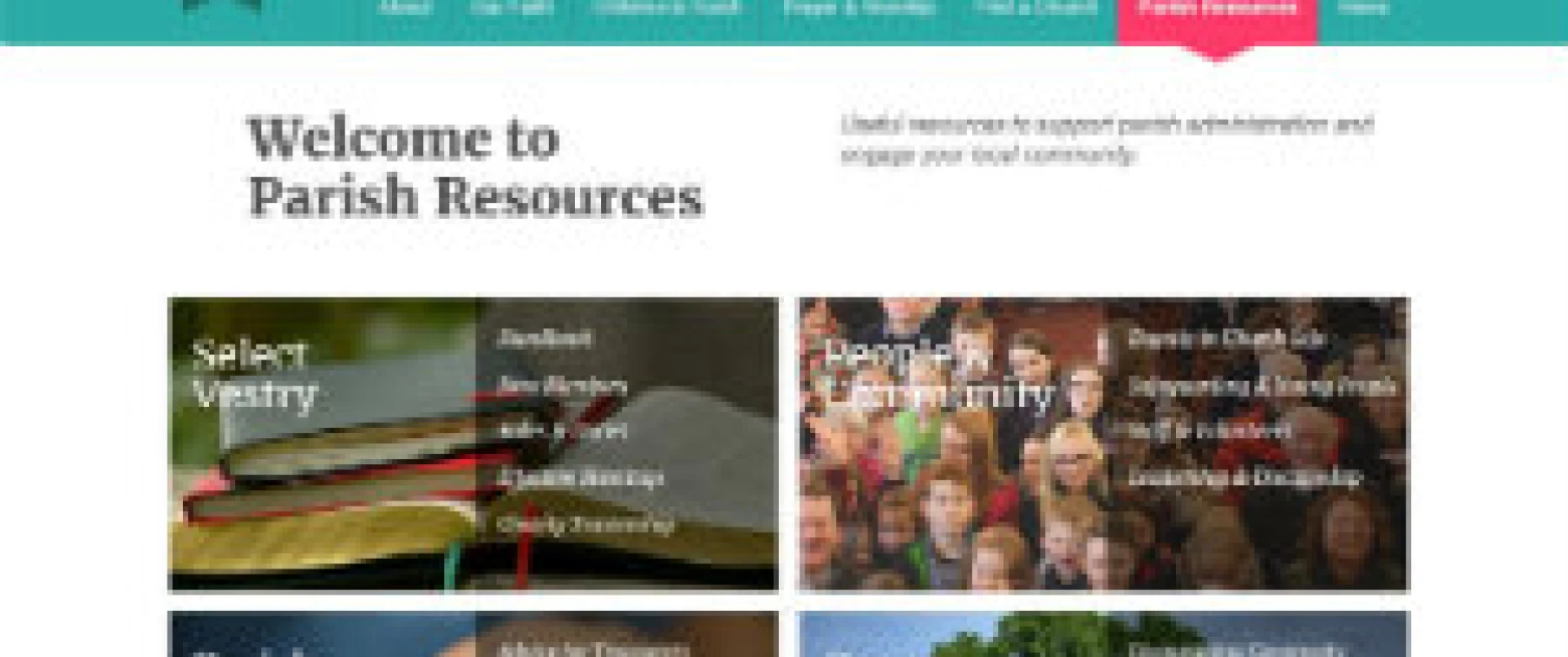 New Parish Resources section on Church of Ireland website