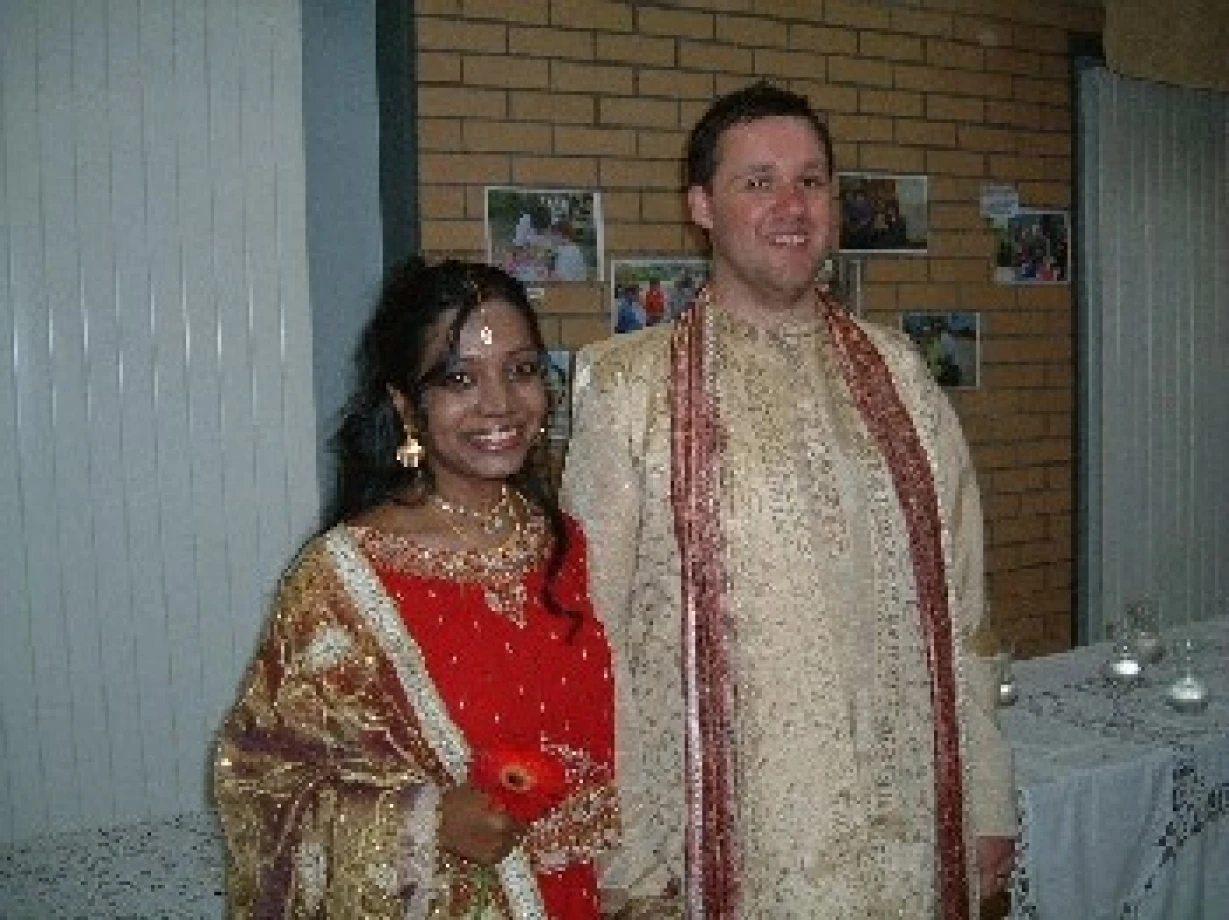 Congratulations to Sangeetha and Mark
