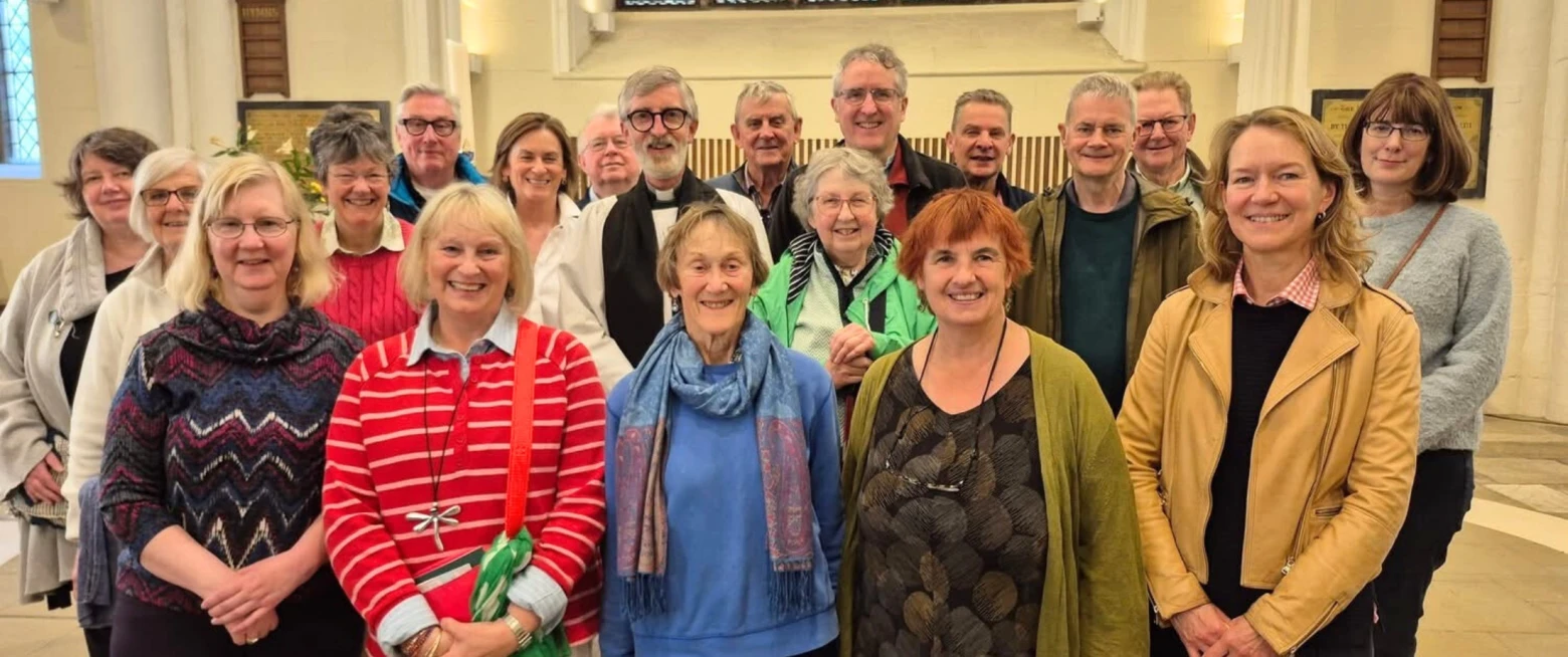 St Columba's host pilgrimage group from Diocese of Chester