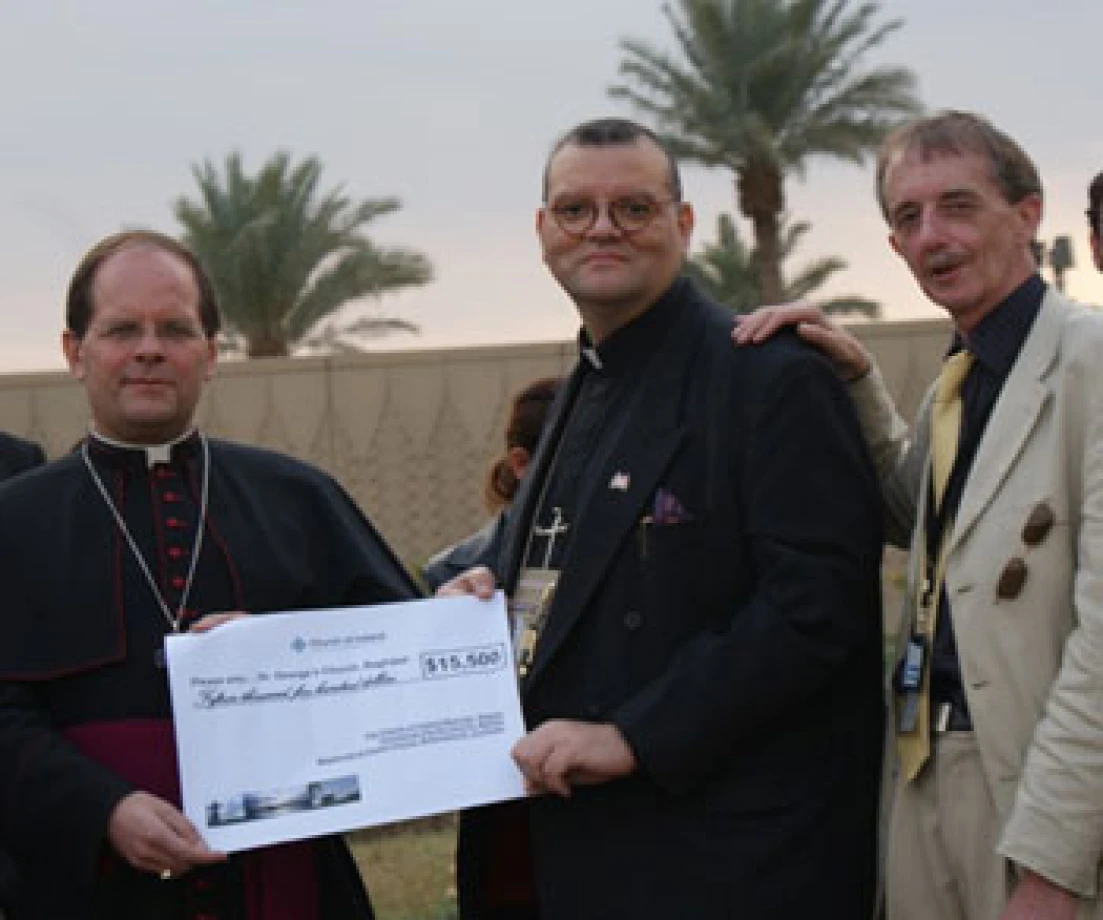 Church of Ireland supports St George's Clinic, Baghdad