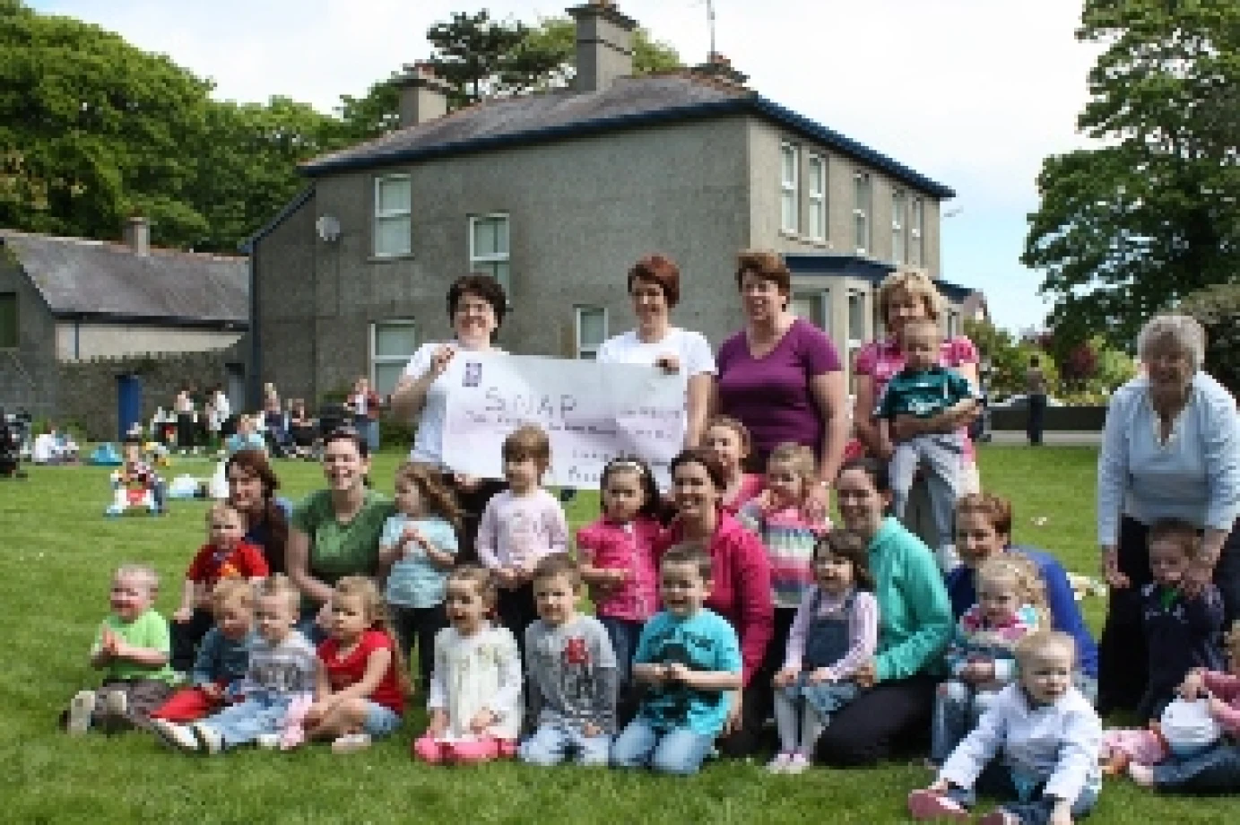 Kilkeel Toddlers charity push