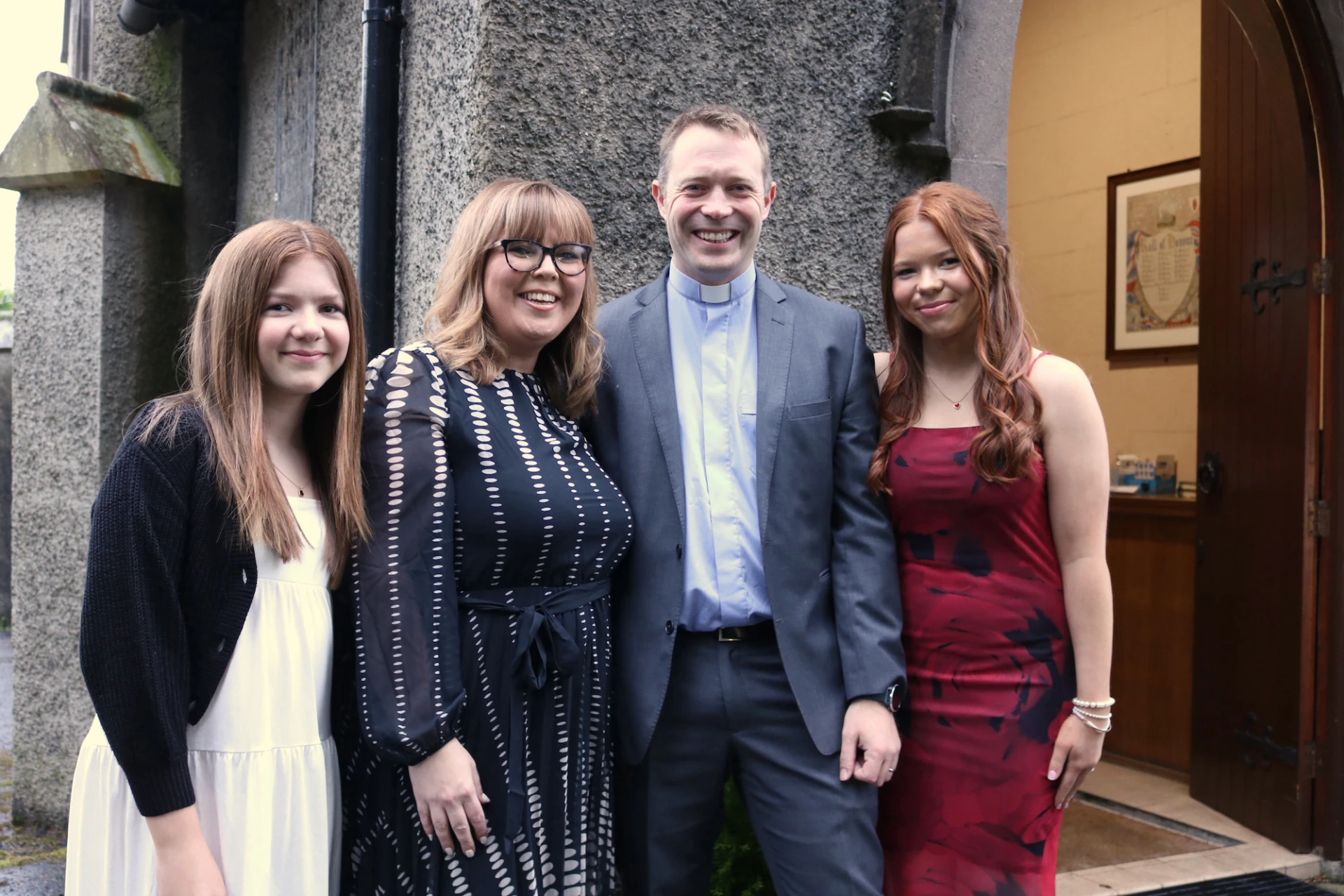 Peter, Gemma and their daughters