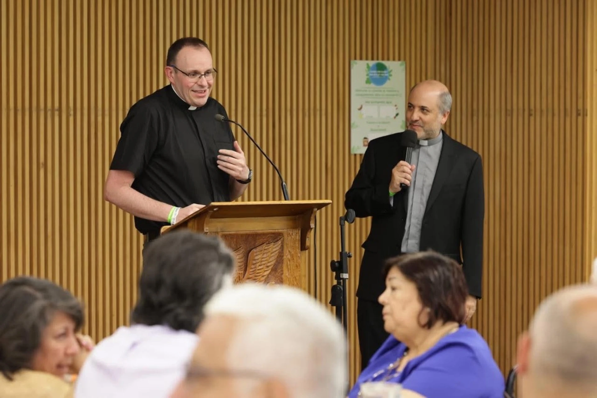 Revd Mark also brings greetings at the reception