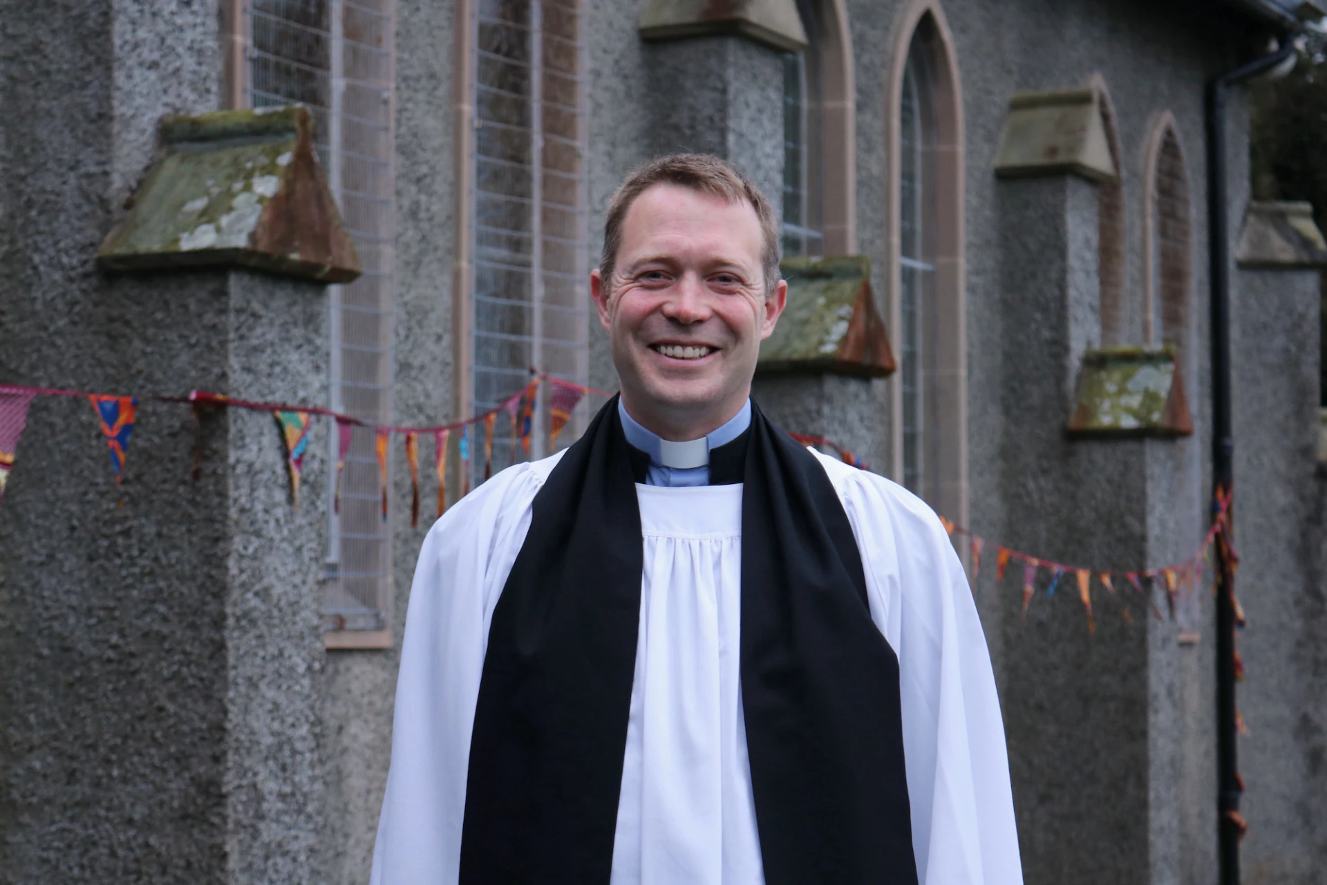 Revd Peter Hilton, rector of Helen's Bay