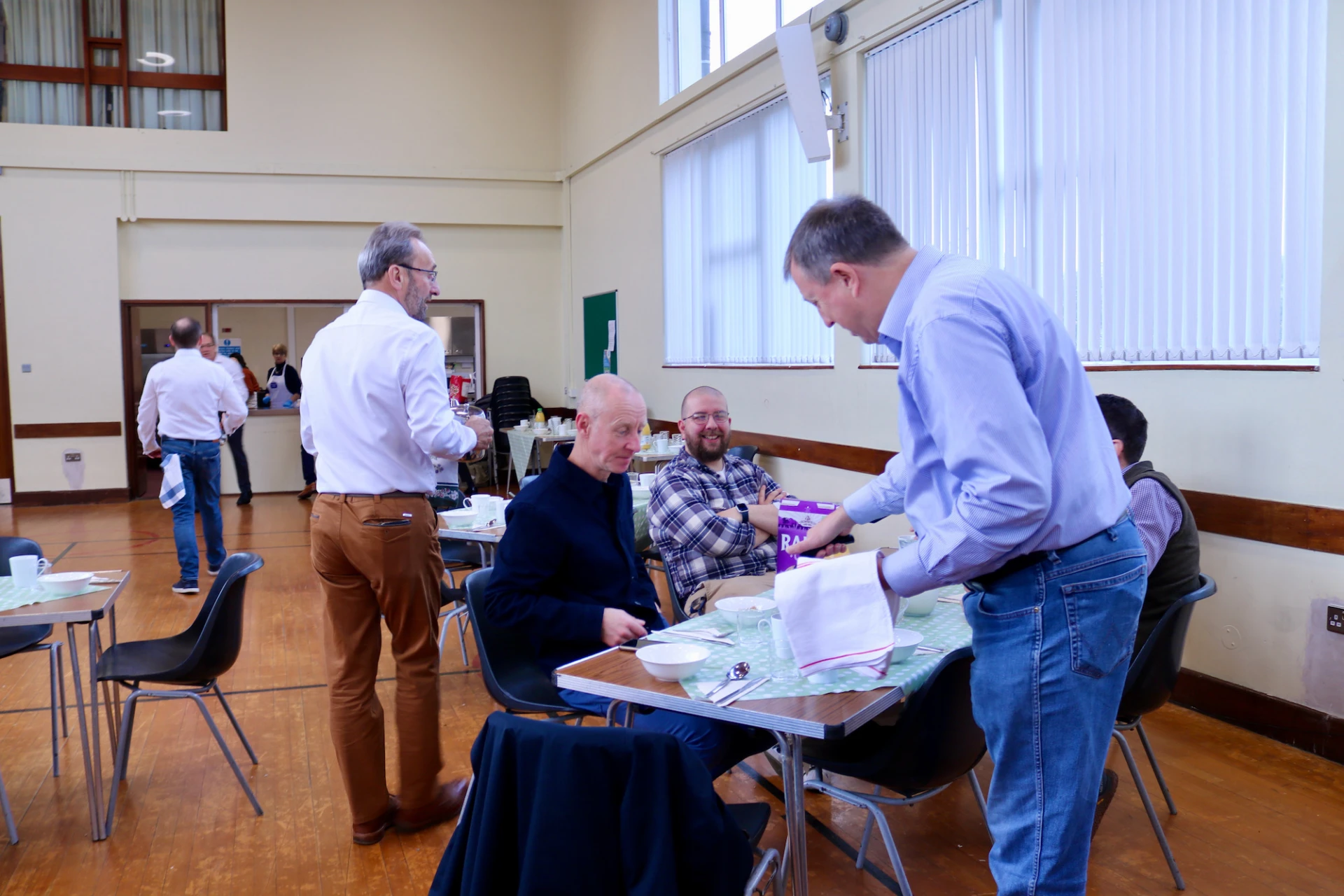 'Team Banbridge' serve breakfast