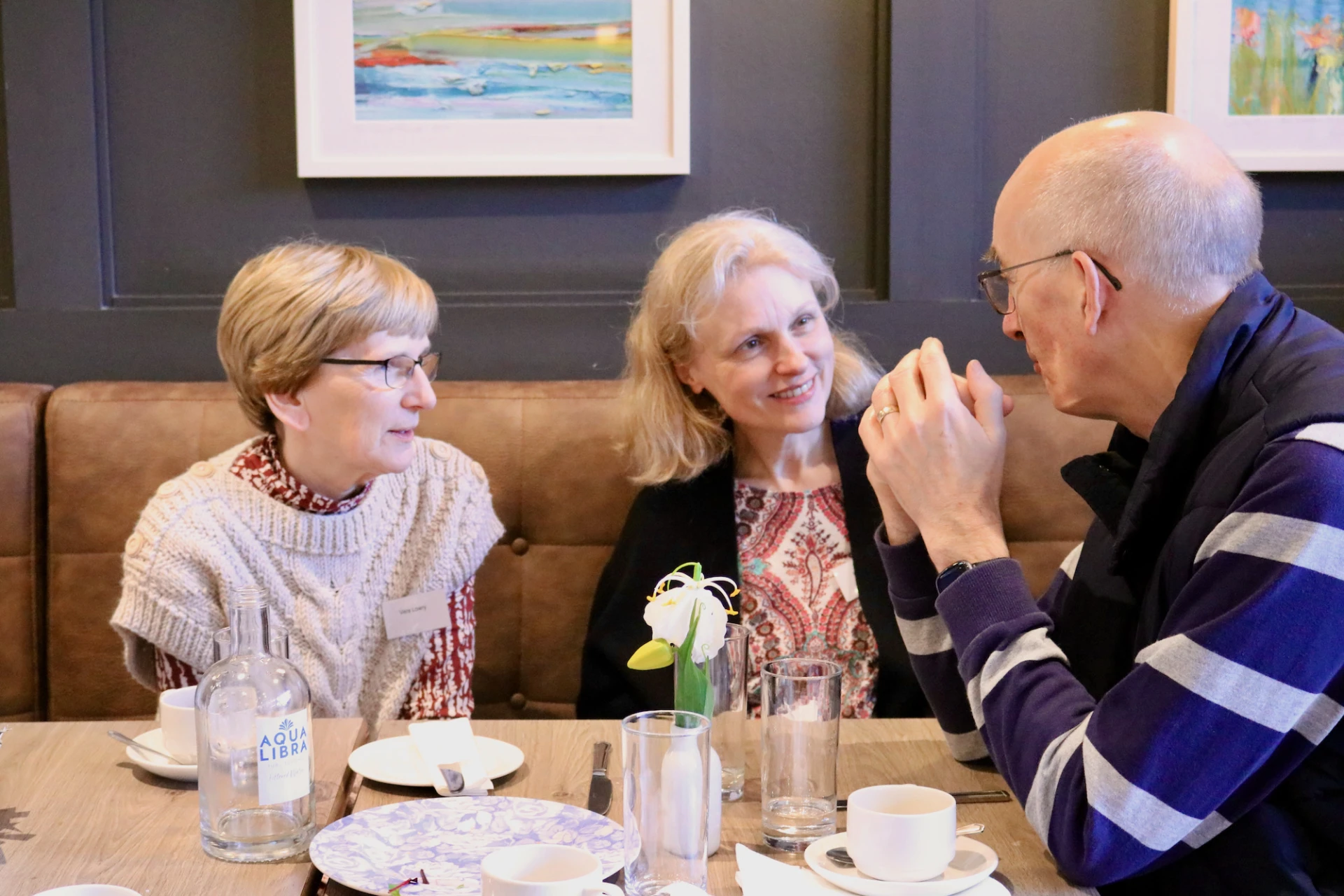 Vera Lowry, Claire Neill and Canon Stephen Lowry